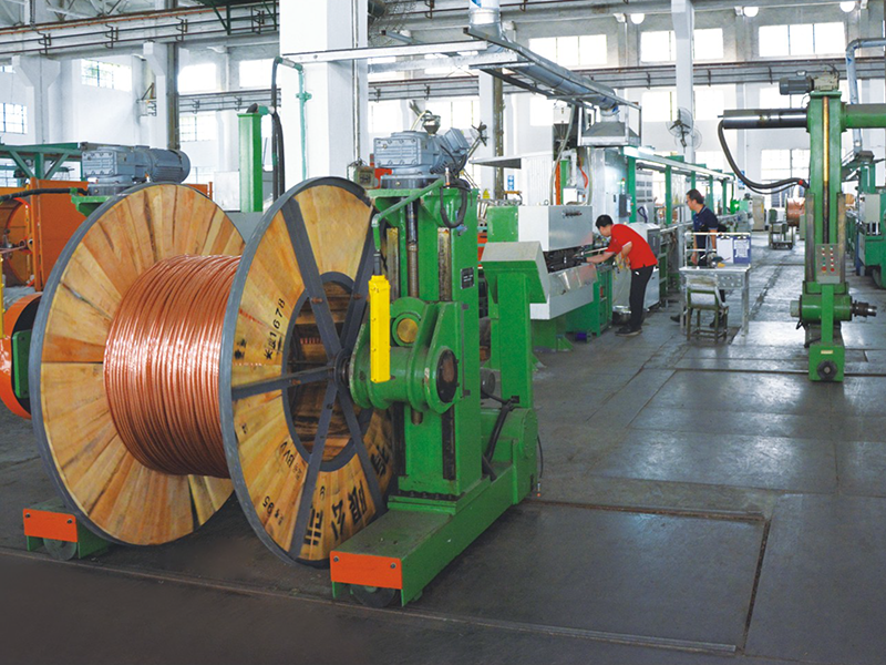 Φ90紫外交聯(lián)電纜押出生產(chǎn)線